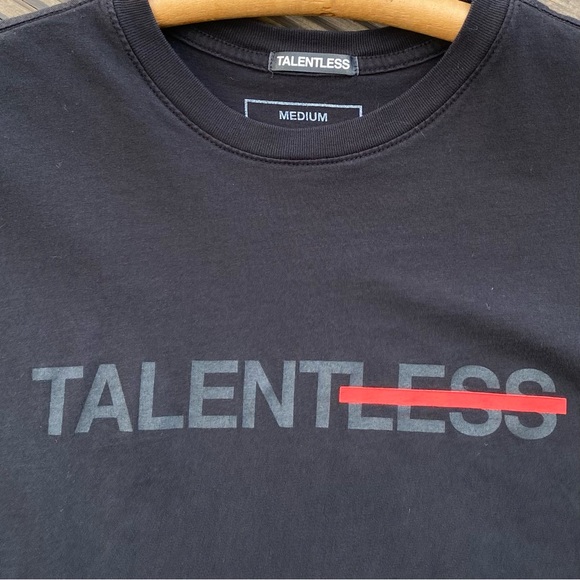 TALENTLESS Long Sleeve Logo Tee Shirt - Picture 6 of 10